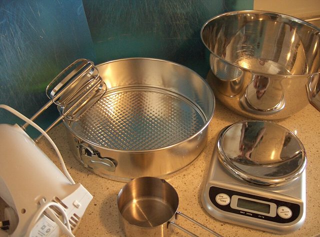 Stainless steel kitchen tools